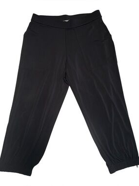 Lisa Rinna Cropped Jogger with Side Zippers
